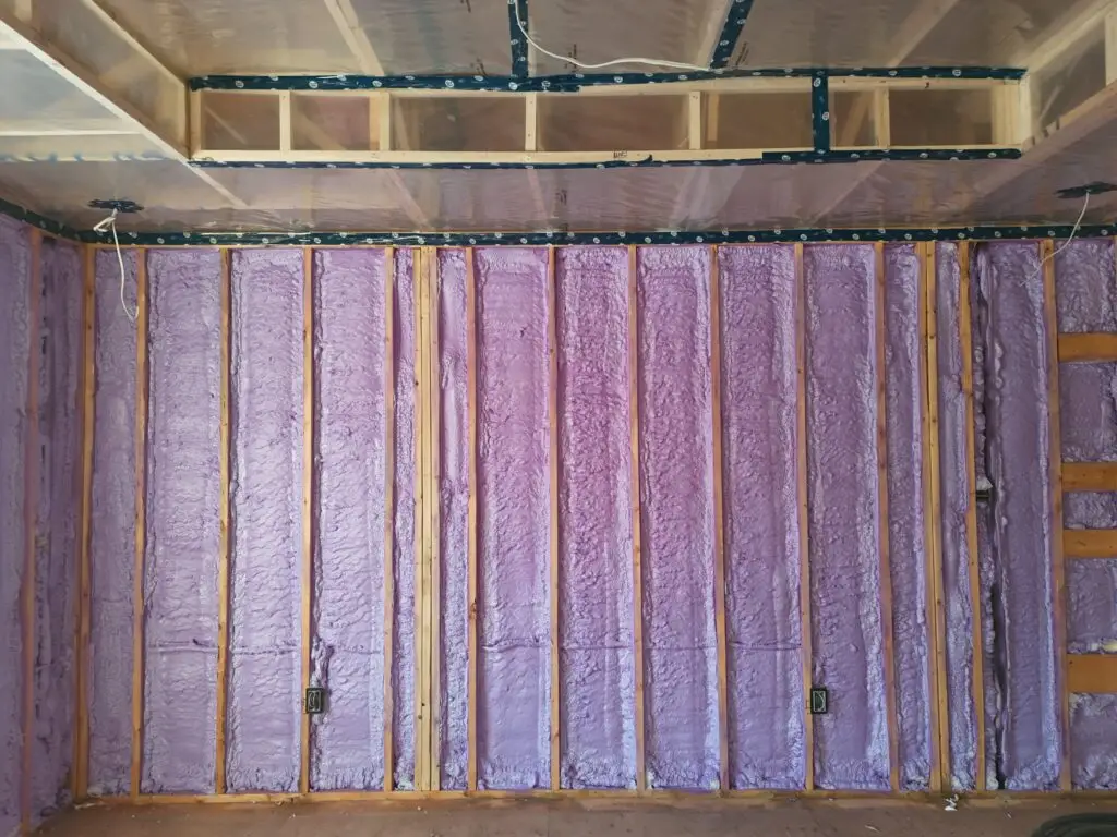 spray foam insulation